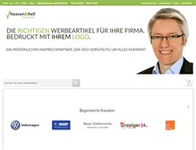 Tablet Screenshot of heaven-and-hell.de